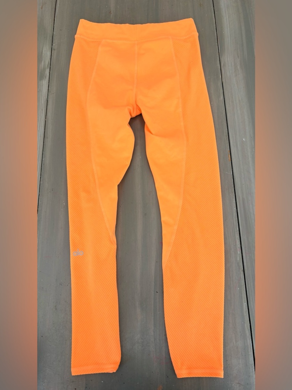 Alo Orange Active Leggings